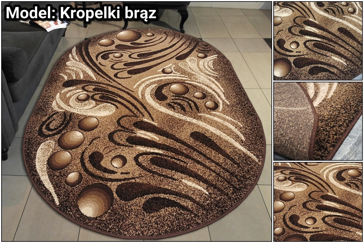 Carpet with pile 150x210 Oval Belgian with pile - Classic and Modern Brand Alfa