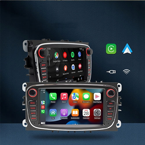 Carplay 7" Ford Mondeo MK4 Focus autórádió GPS Android 13 2+32GB Manufacturer code RADIO WIFI SAMOCHODOWE FORD MONDEO MK4 BT