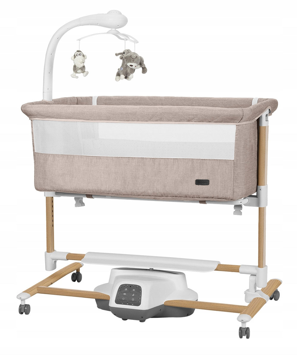Carrello Bloom - Cot | Cream Beige Wooden