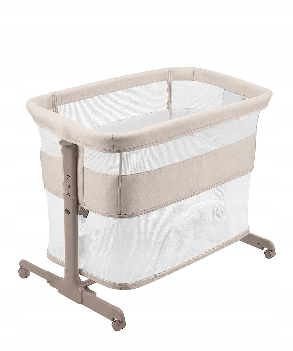 Carrello Picto 3in1 Cot Playpen Adjustable 6 Degree Beige Brand Carrello