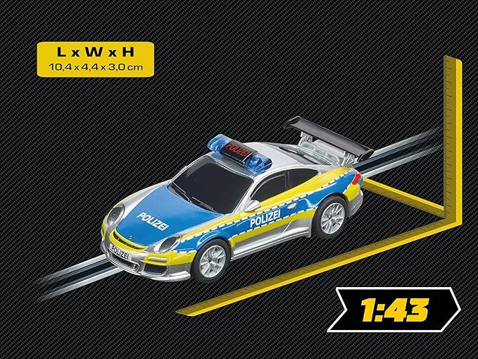 Carrera Auto GO 64174 Porsche 911 GT3 Polizei Manufacturer code 64174