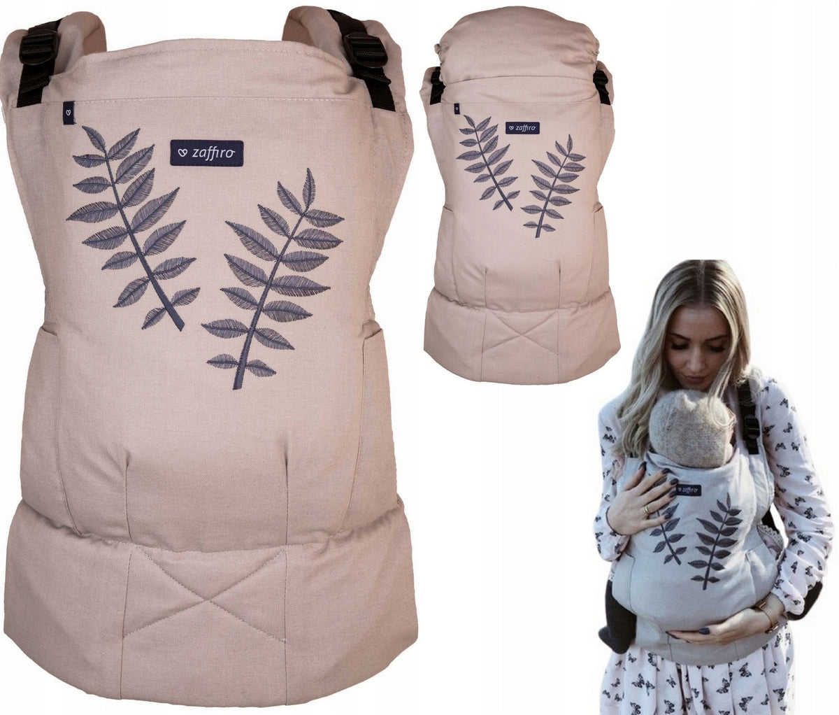 Carrier Ergonomic carrier adjustable SMART Toddler WOMAR ZAFFIRO