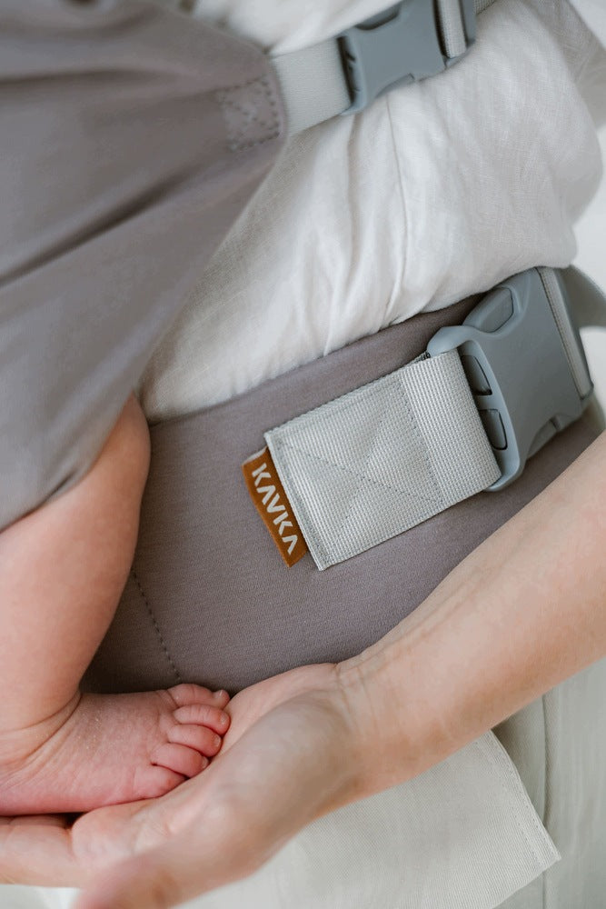 Carrier Kavka Nest: Mocca Cotton Silver Brand Kavka