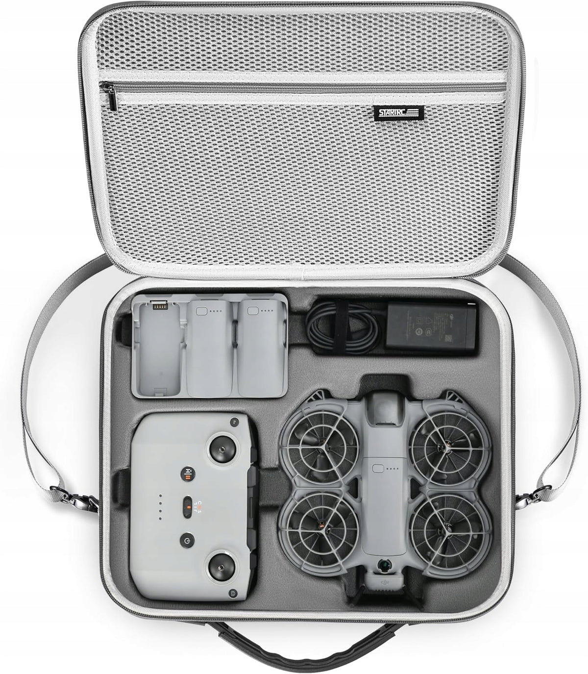 Carrying Case for DJI Neo 2 PU Storage Bag for DJI Neo2 Fly More Combo