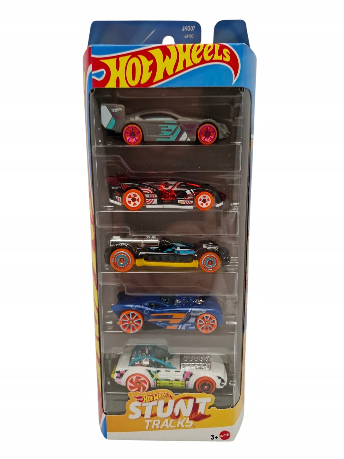 Cars Hot Wheels JKG07 5-Pak STUNT TRACKS