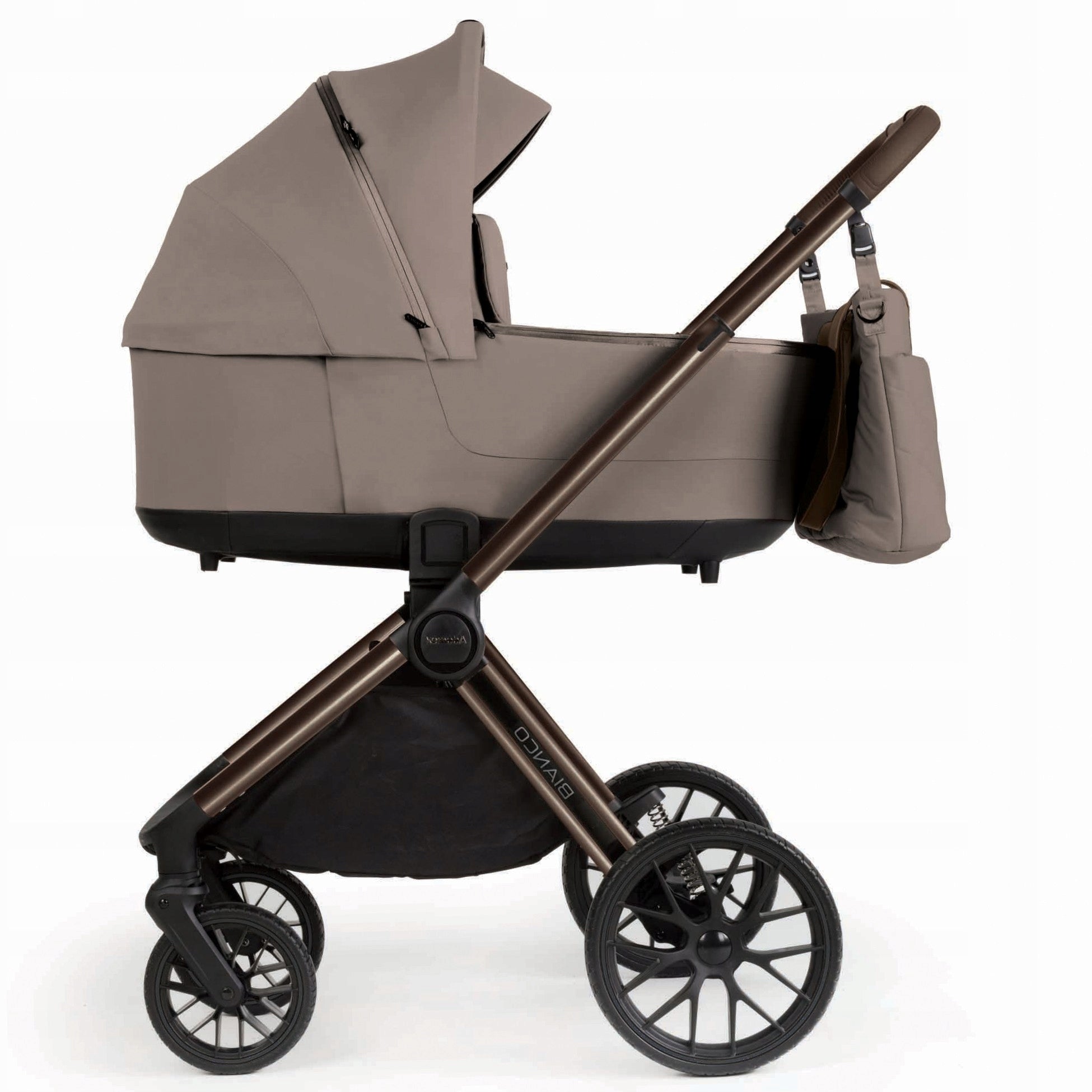 Cart 2in1 Adamex Bianco Chocolate Fango + Adapters