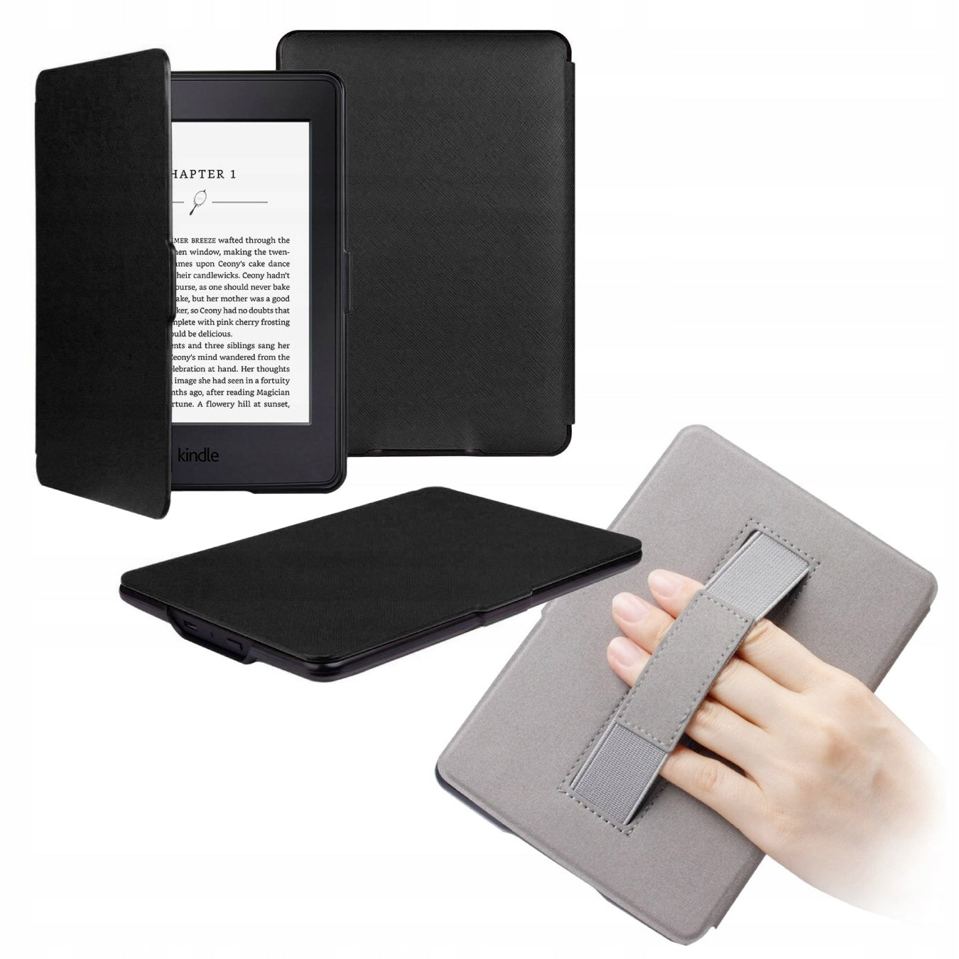 Case Cover for Kindle Paperwhite 1 2 3 HANDLE Wake Up Sleeping