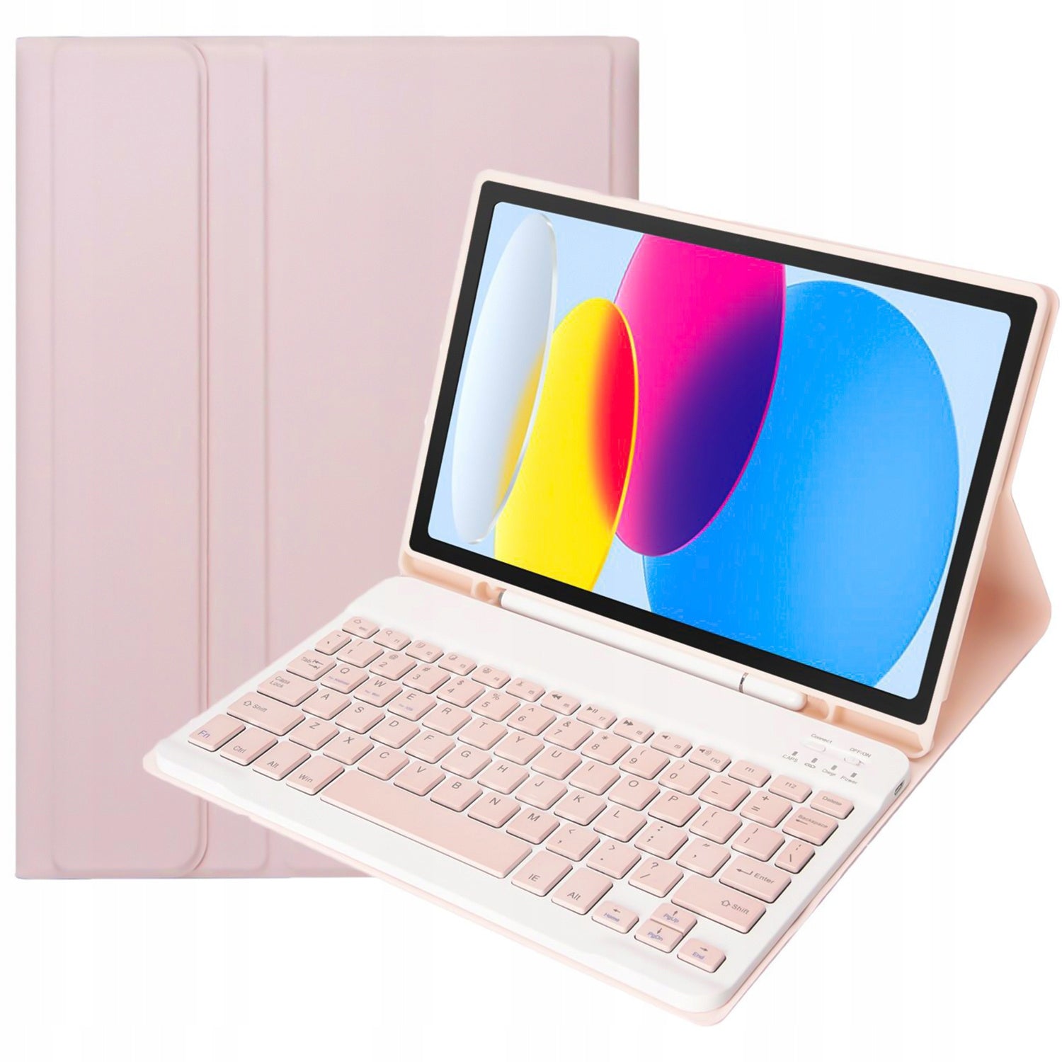 Case and KEYBOARD for Apple iPad 10.9 10 GEN 2022 iPad 11 A16 11GEN 2025 PINK Packaging status original