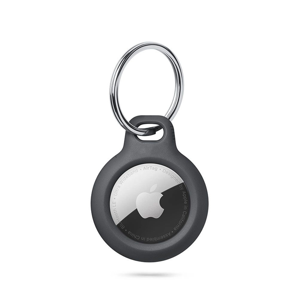 Case case Tech-Protect Rough for Apple AirTag with wheel - black