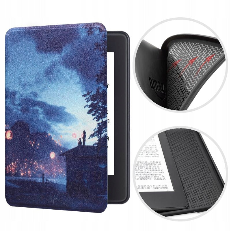 Case for Kindle 10 Touch 2019 silicone back 20 Lanterns