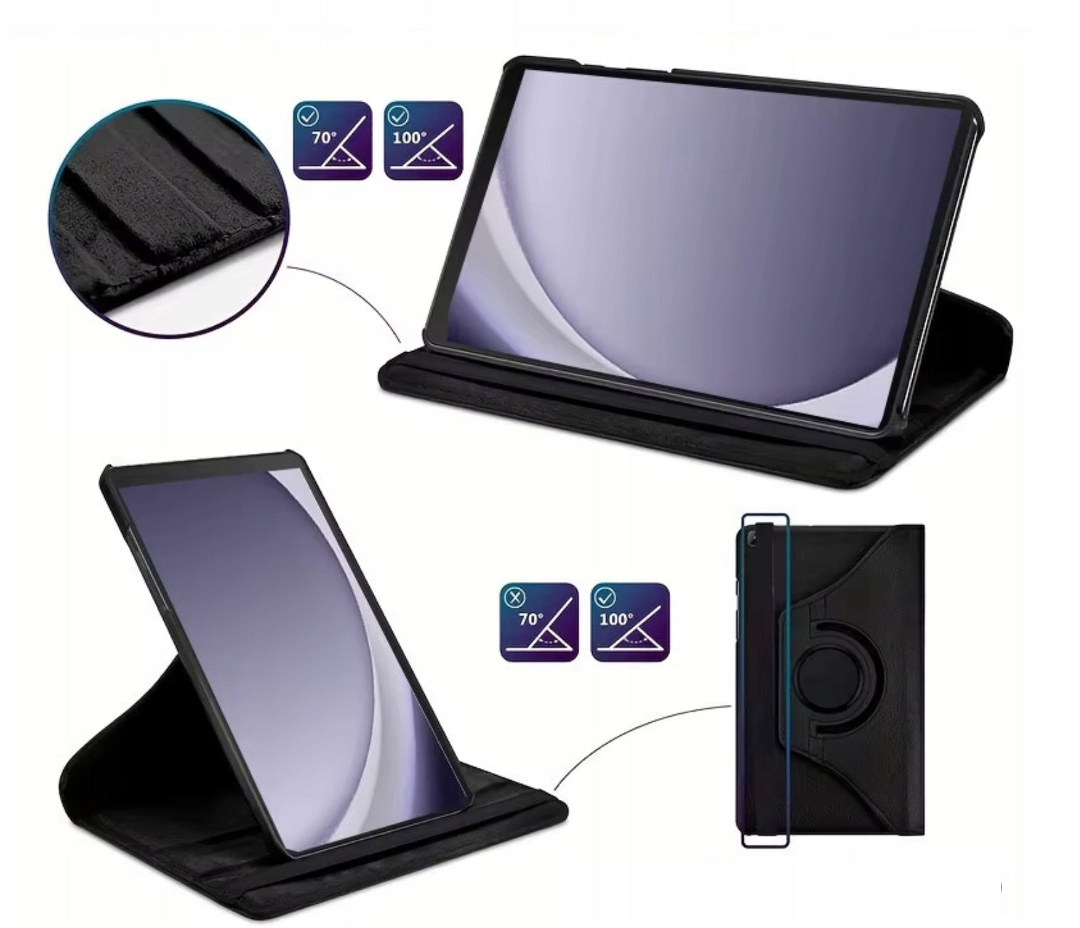 Case for SAMSUNG GALAXY TAB A11 8.7 2025 X135 X133 / A9 8,7 2023 X110 X115 Manufacturer EtuiTab