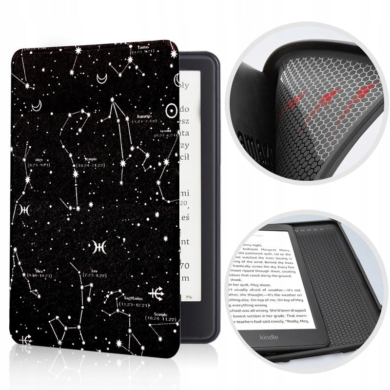 Case for the new Kindle Paperwhite 6 2024 silicone 7" 10 Constellation