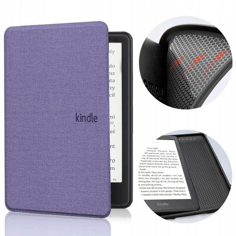 Case for the new Kindle Paperwhite 6 2024 silicone back 7" lavender