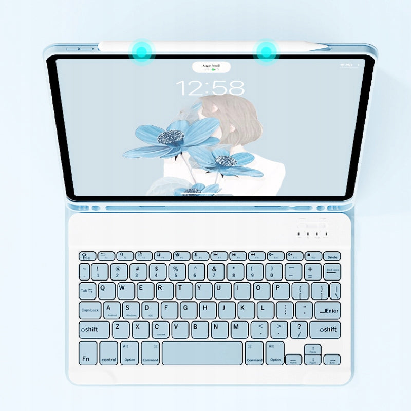 Case opened with keyboard for iPad 10th 11th Gen iPad (A16) 2022/2025 Manufacturer no brand