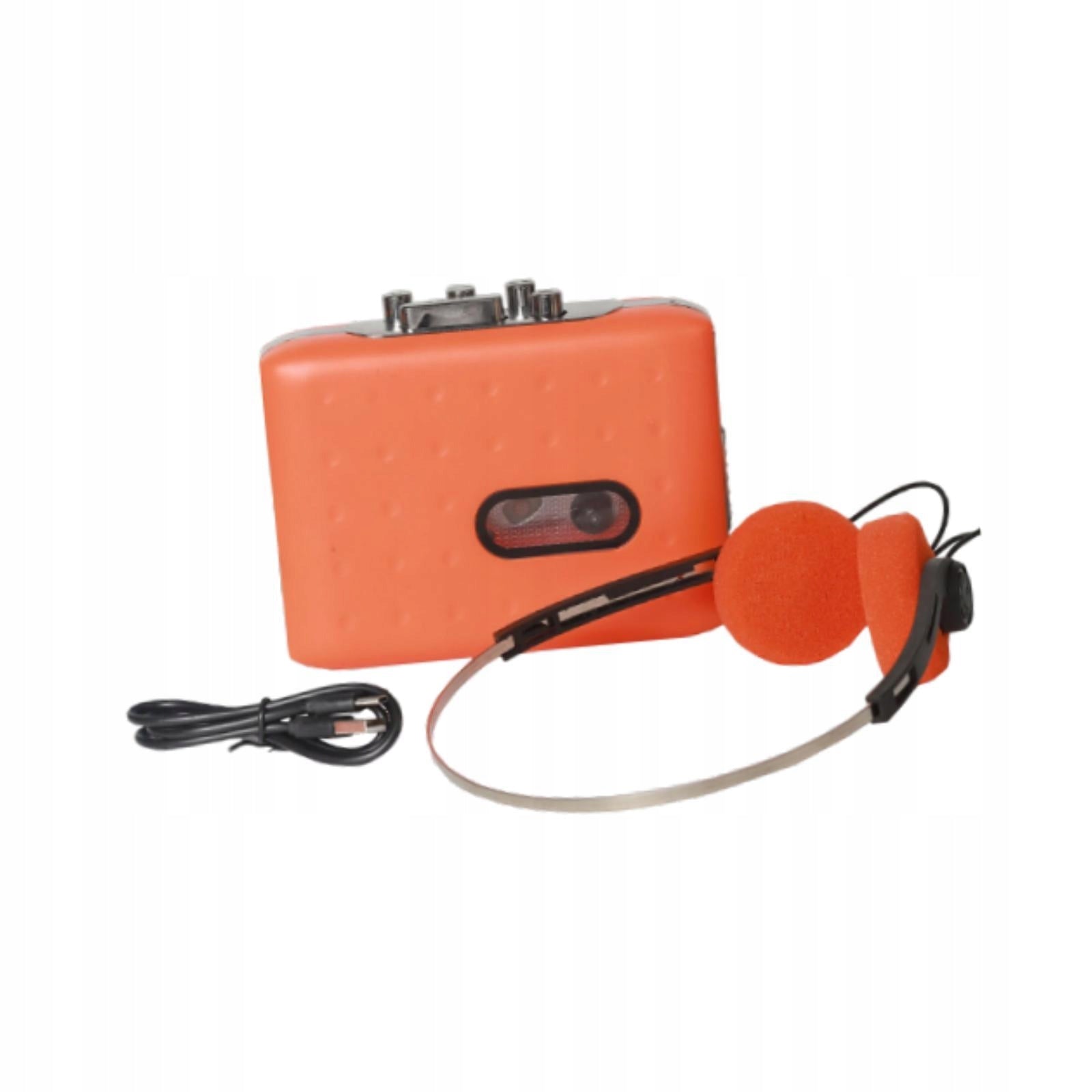 Cassette Player Nostalgic Lightweight with Headphones Solid Walkman Brand no brand
