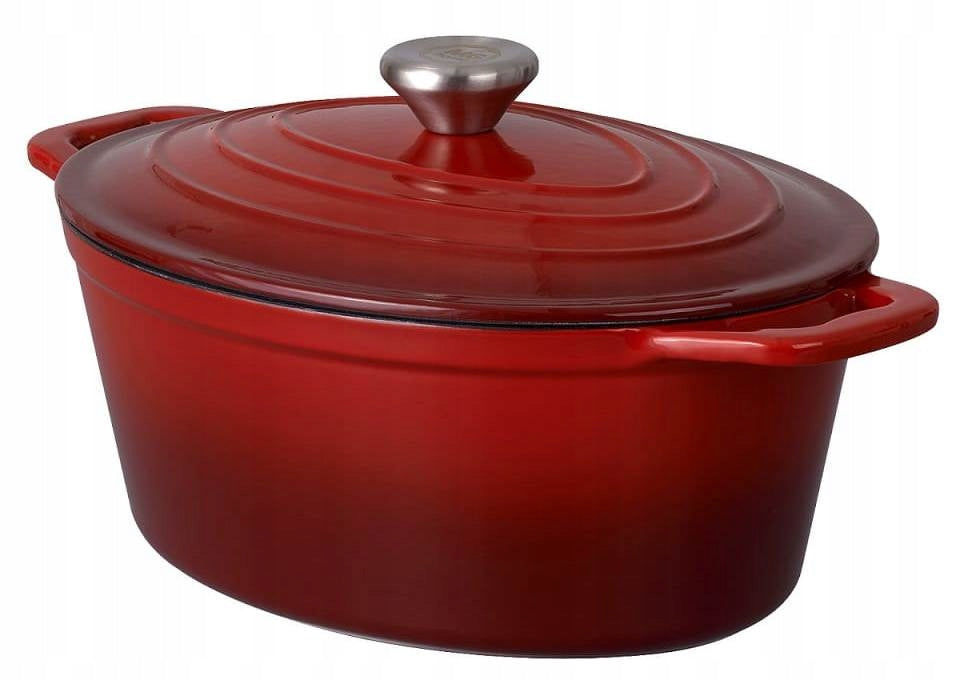 Cast Iron Brittany 3,9 L ENAMELLED Enamel MG HOME Induction Gas Oven EAN (GTIN) 5903849209427