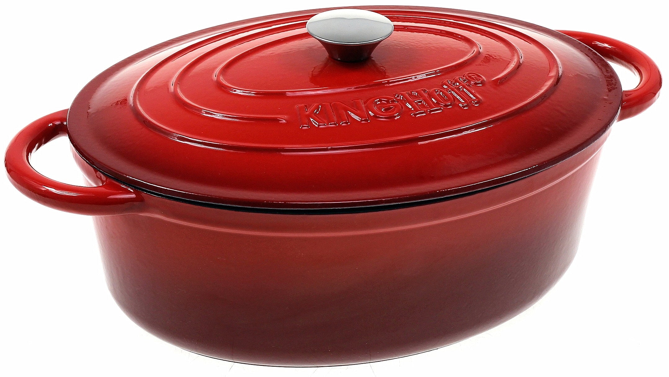 Cast Iron Brittany 33 cm Enameled Cast Iron Pot LARGE 6,2 Lit KING Hoff