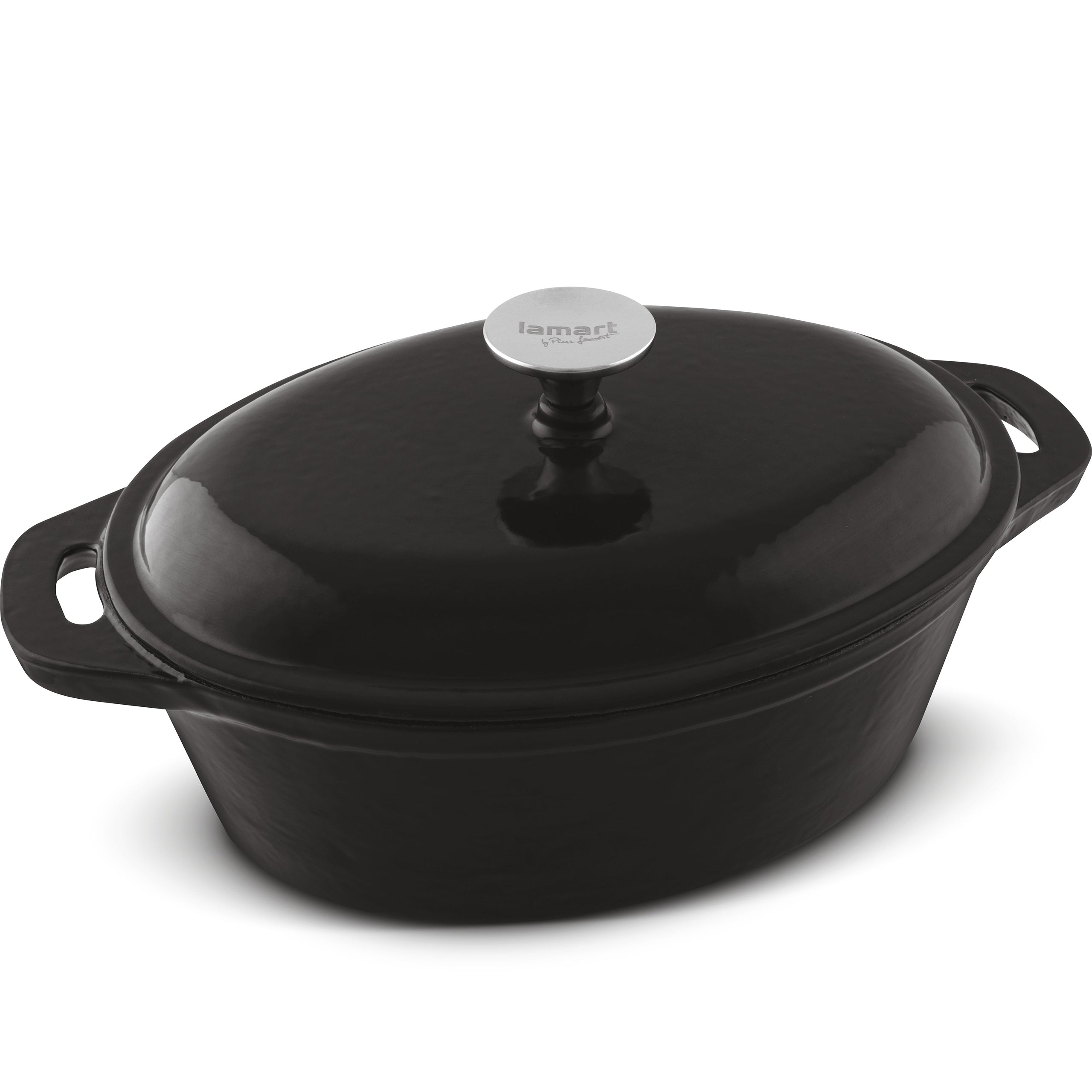 Cast Iron Brittany with Lid 3.6L Iron Lamart LT1210 INDUCTION GAS ENAMEL Packaging status original