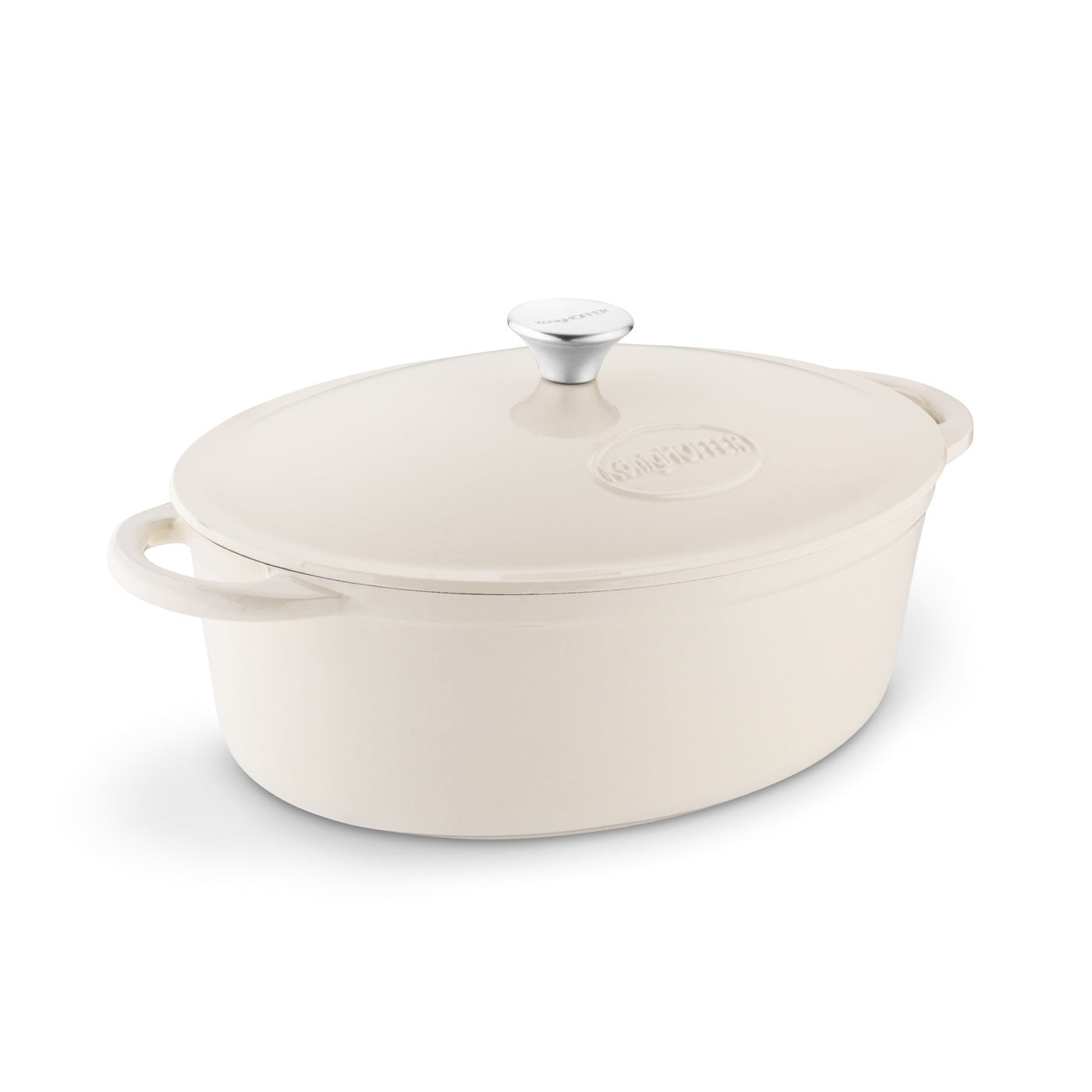 Cast Iron ENAMEL BRITTANY Oval Cream Konighoffer 6,4 L Manufacturer code 5903313466028