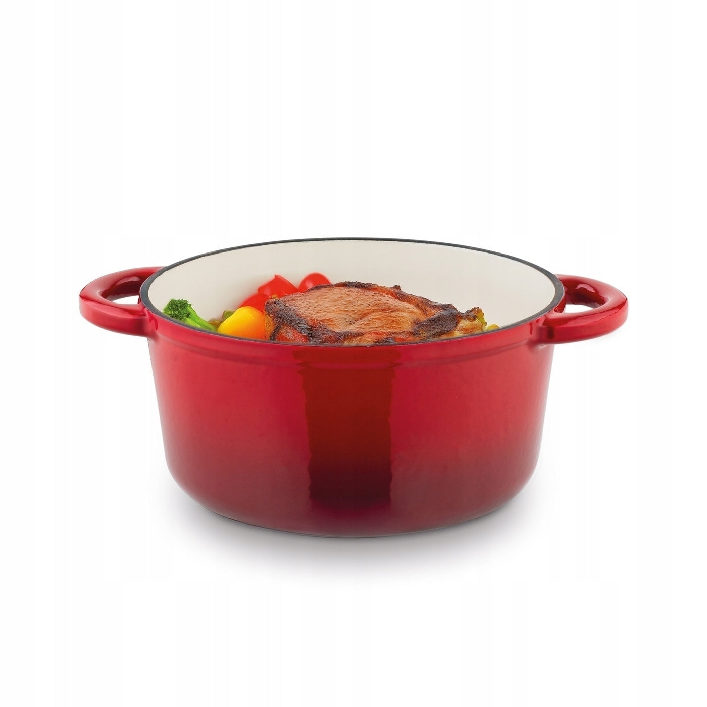 Cast Iron Pot GOOSEBERRY ENAMELLED Enamel Round Red 2,8 L Manufacturer code 5903313465762