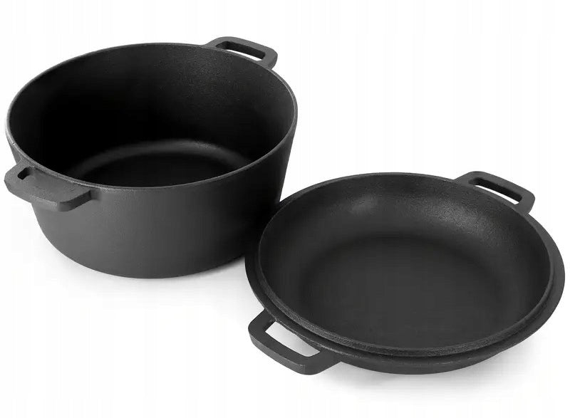 Cast Iron Pot with Lid 26cm Pan Pot Brittany 4,5 L INDUCTION GAS Manufacturer code 7702