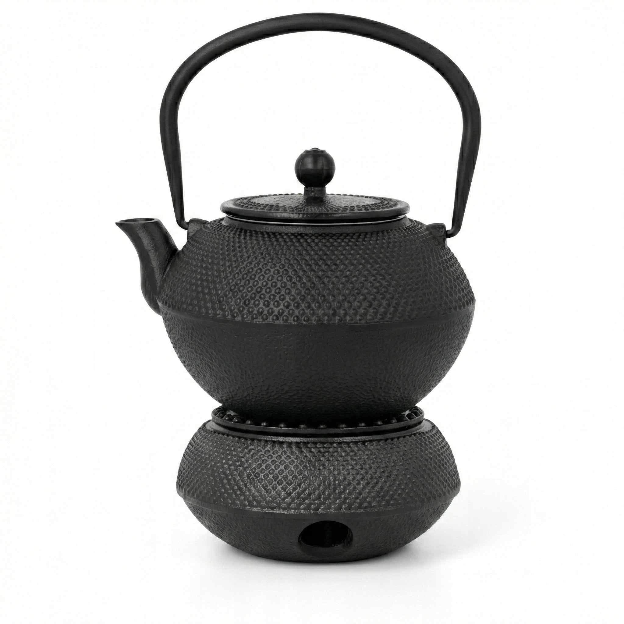 Cast Iron Tea Maker teapot 1,2 L Kettle Tea Warmer Set