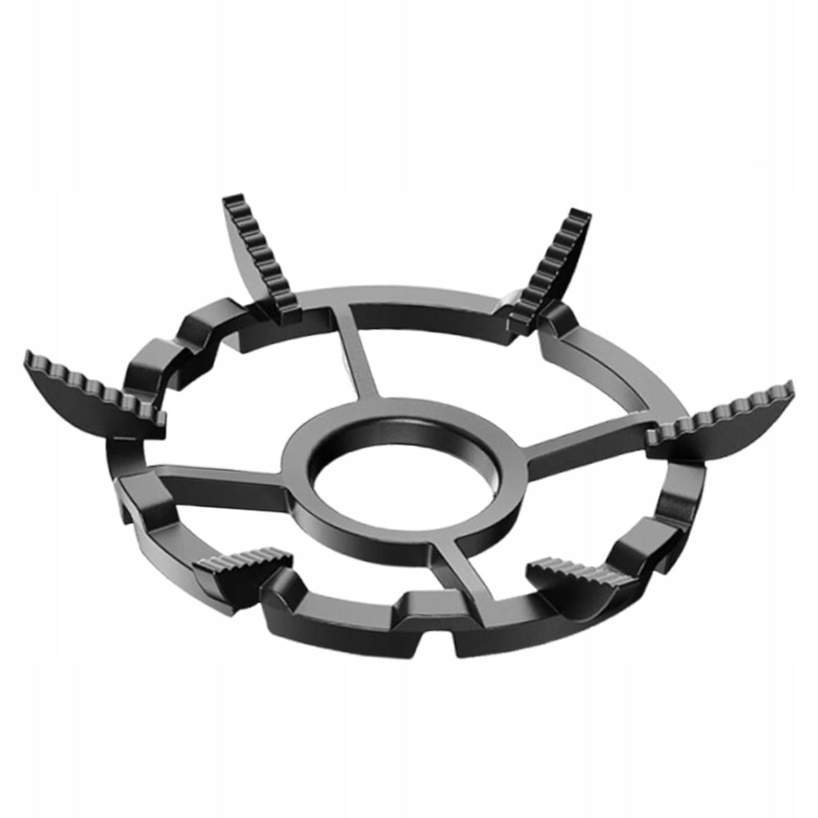 Cast Iron Wok Support Ring Pan Stand Professional Heavy Duty Gas Burner Brand no brand