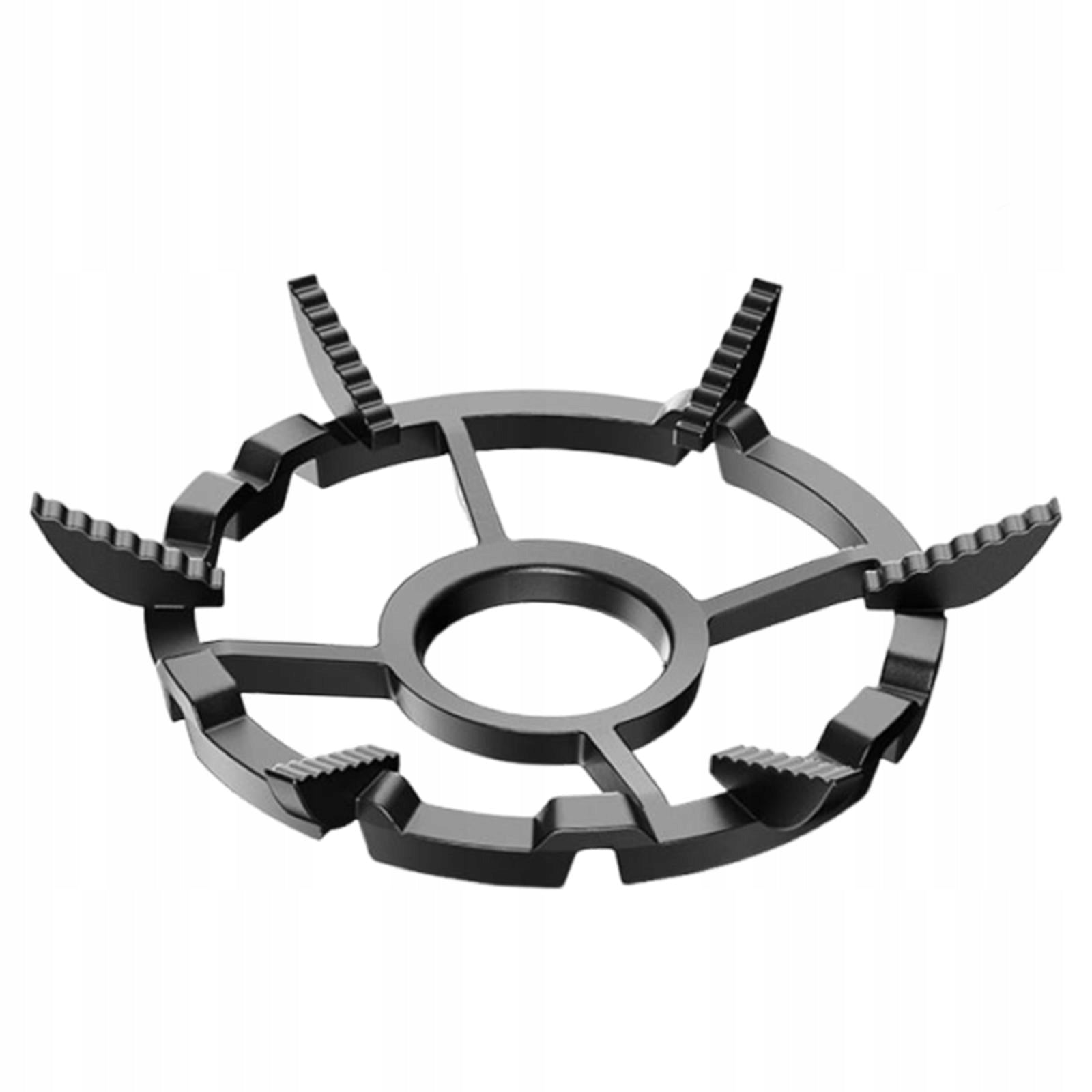 Cast Iron Wok Support Ring Pan Stand Professional Heavy Duty Gas Burner Packaging status original