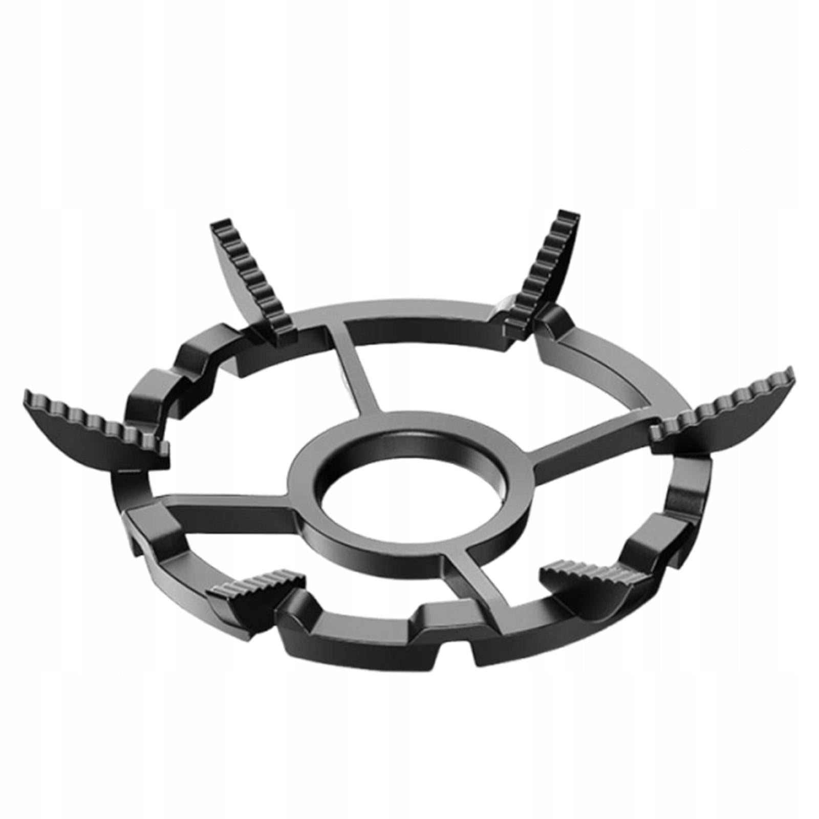 Cast Iron Wok Support Ring Pan Stand Professional Heavy Duty Gas Burner