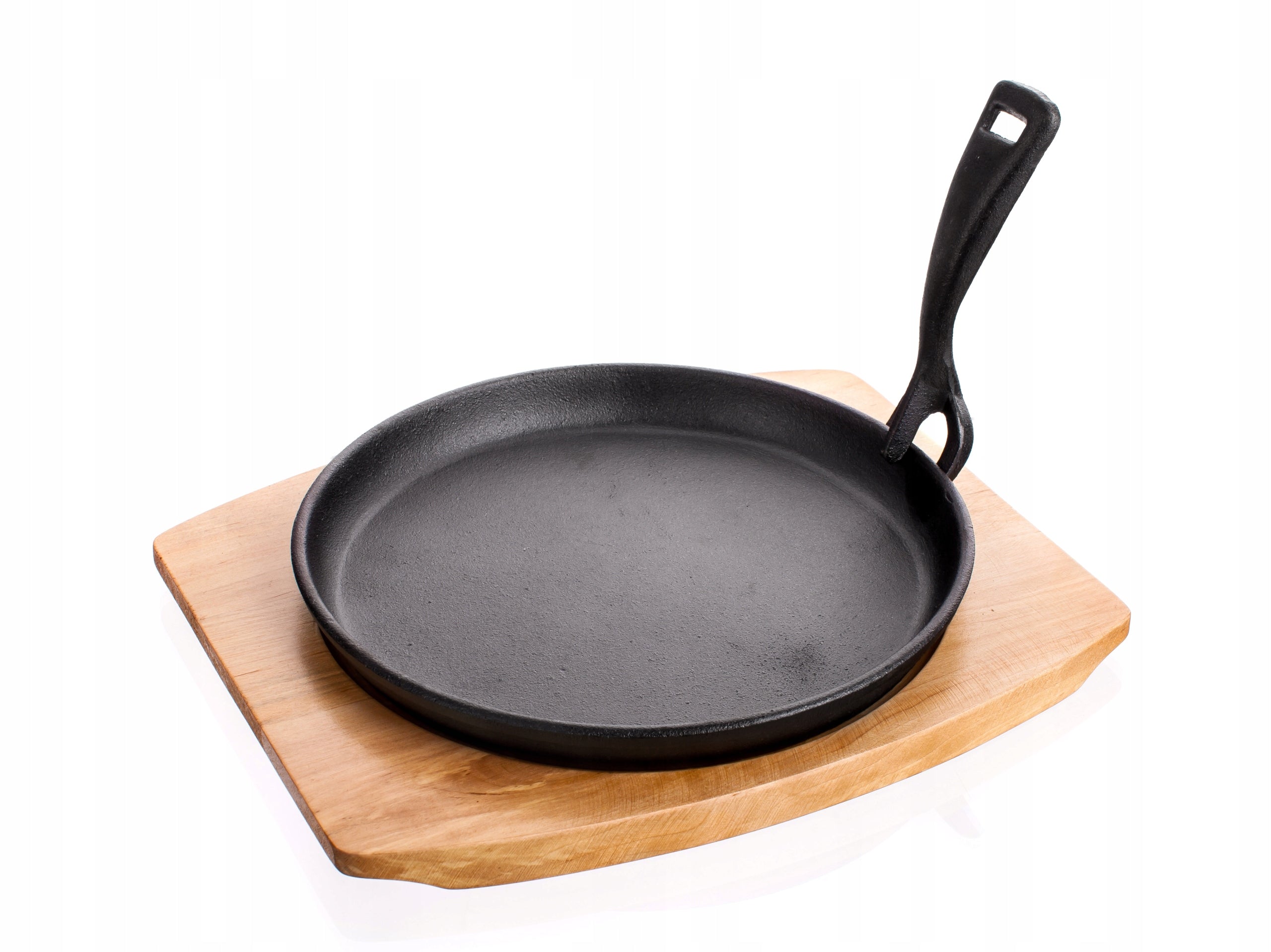 Cast iron PAN on board Grada BANQUET 22cm board