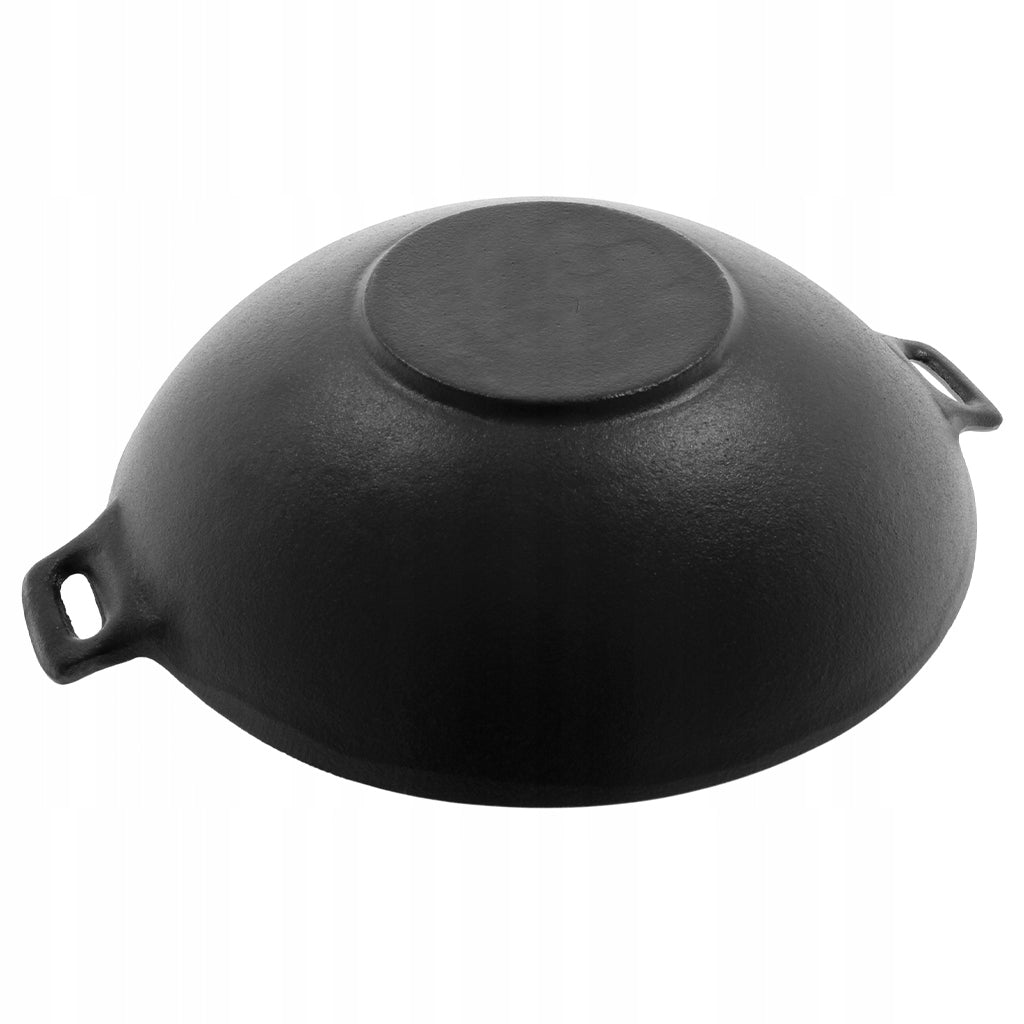 Cast iron pan DEEP WOK with two handles 30cm INDUCTION THAI KITCHEN Manufacturer code 5905155037053