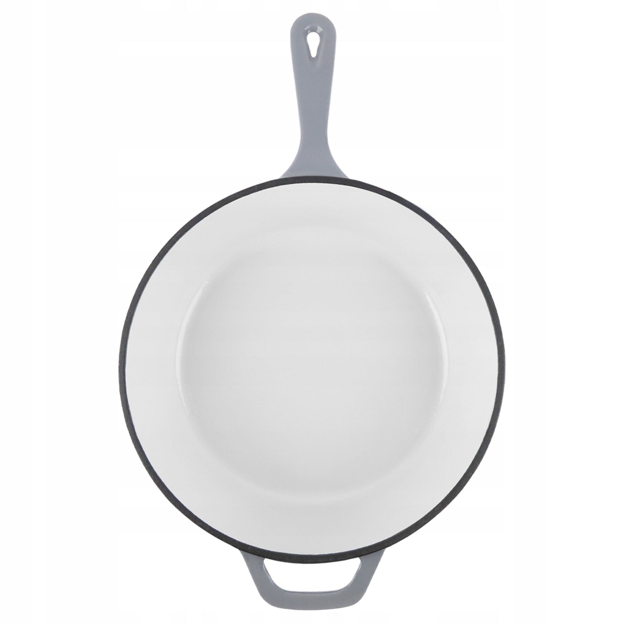 Cast iron pan enameled saucepan pot 2in1 INDUCTION ELIZABETH 26,5cm Manufacturer code 5905155037190