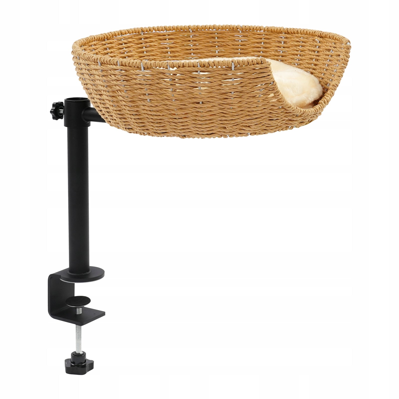 Cat Bed for Desk, Adjustable 360° Rotating Raised Cat House, 40*13cm Kind bed