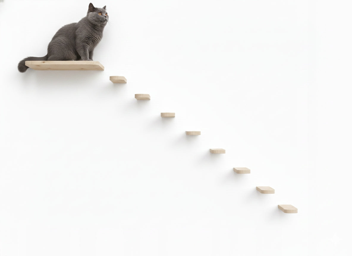Cat Climbing Shelves Cat Wall Shelf Toy Packaging status original