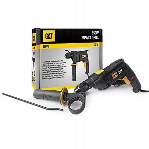 Cat DX16 Impact Drill 850 W, 13 mm, 3000 RPM, 48 000 bpm Drill weight 2.45 kg