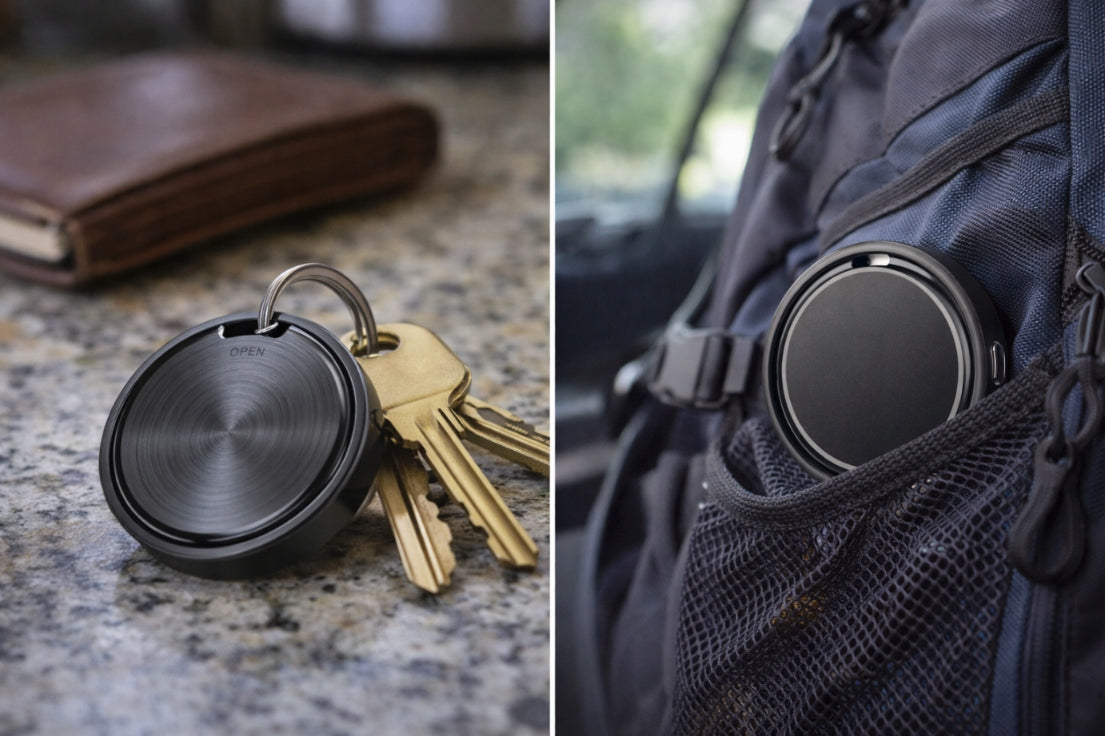 Cat Dog Backpack Key Locator Keychain GPS F6 Tag Android iOS Packaging status original