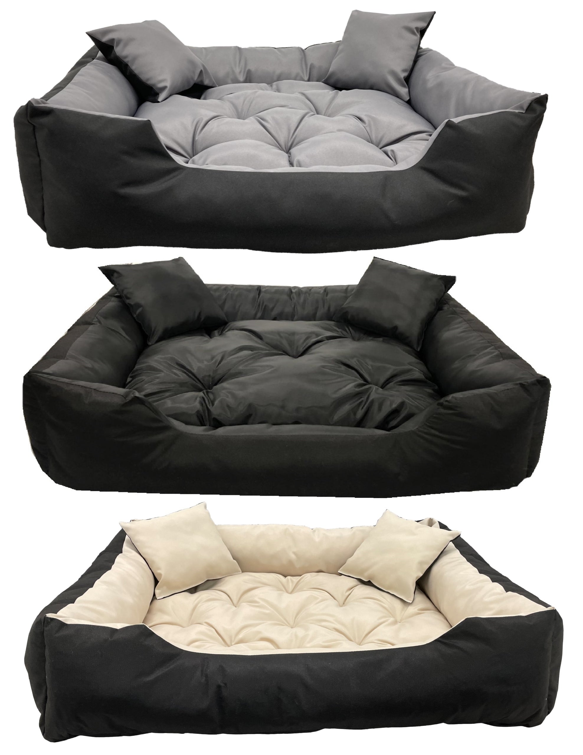 Cat Dog Bed Couch Playpen Waterproof Grey 100x75 cm Manufacturer code ECCO100/75SZ