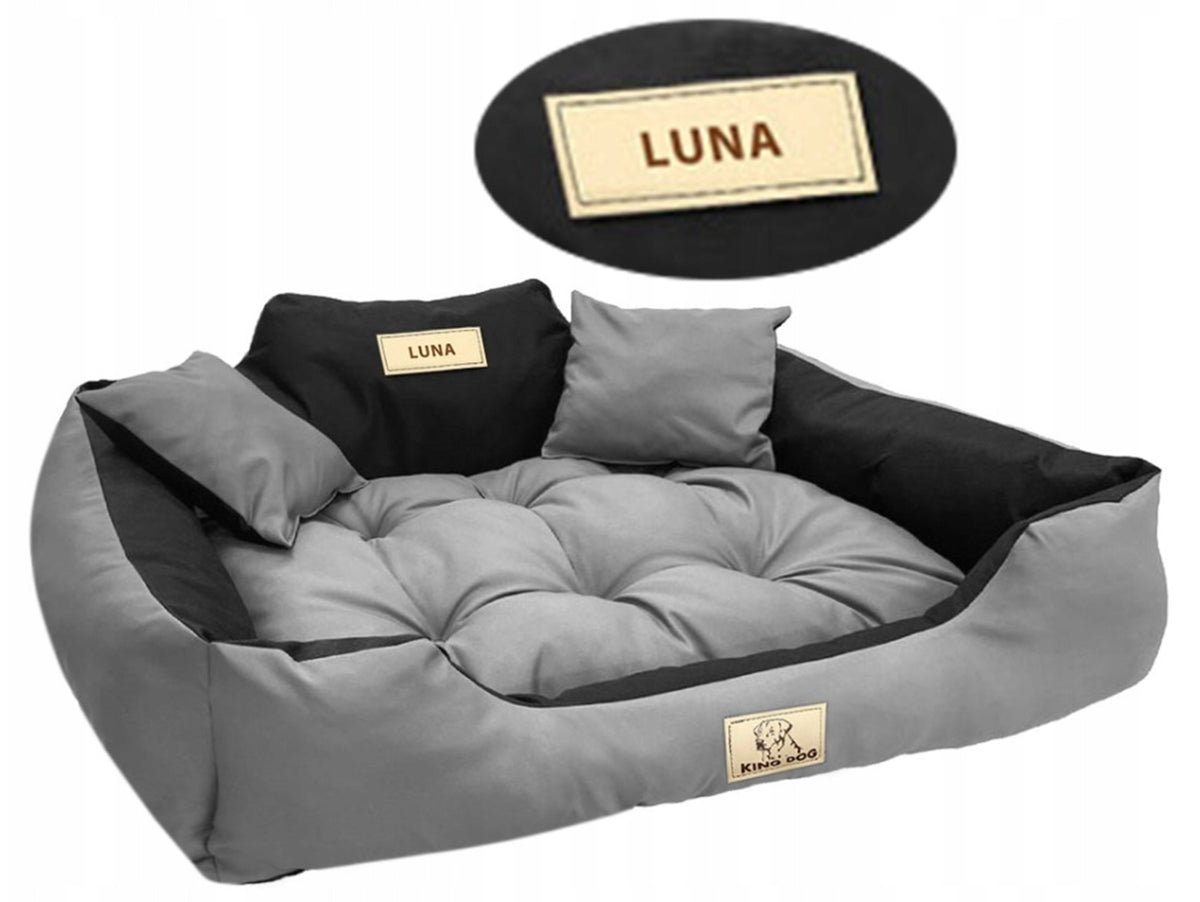 Cat Dog Bed Couch Playpen With Name XL 115x95 cm Assorted Colors