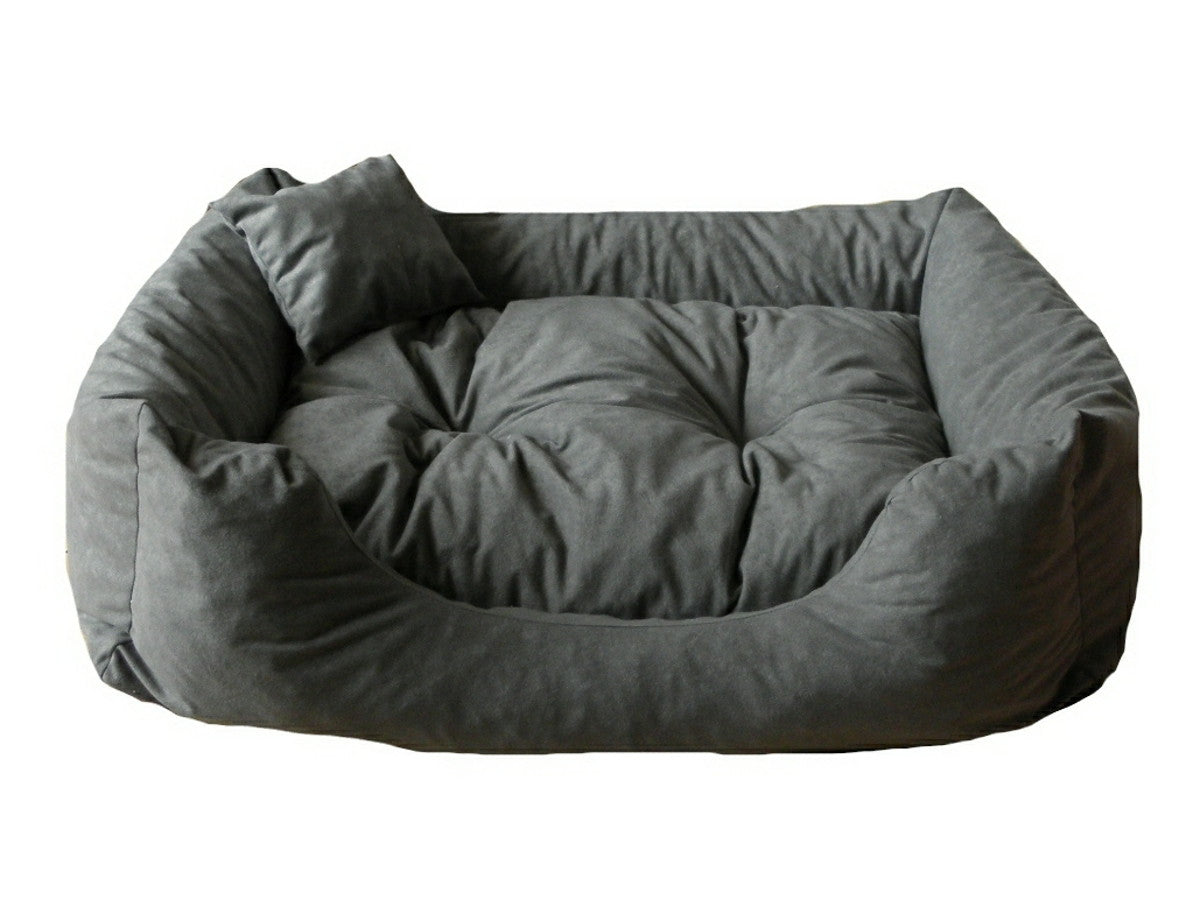 Cat Dog Bed Playpen Grey XL 80x60 cm Polish Product Brand Dar - Mal