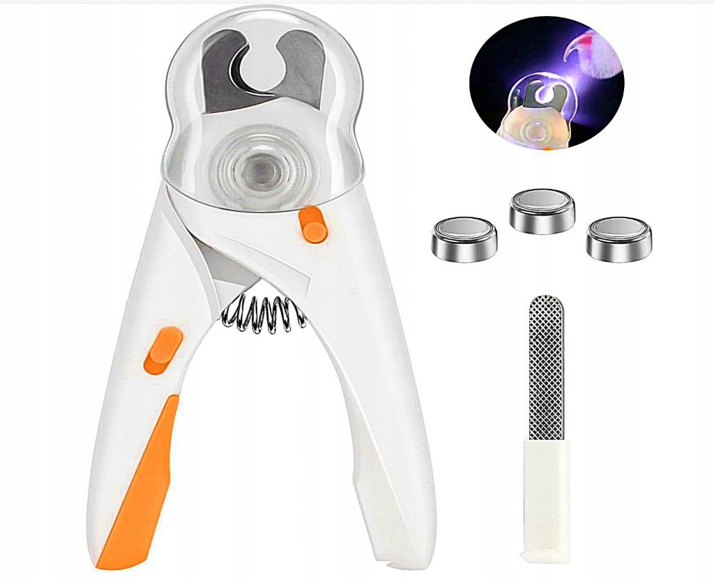 Cat Dog Claw Clippers with LED Light + FILE- Combination