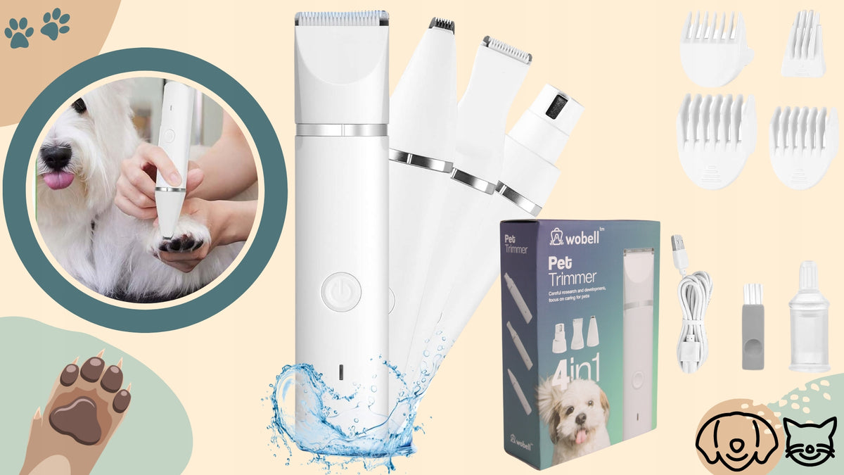 Cat Dog Clipper Professional Cordless Quiet Trimmer Packaging status original