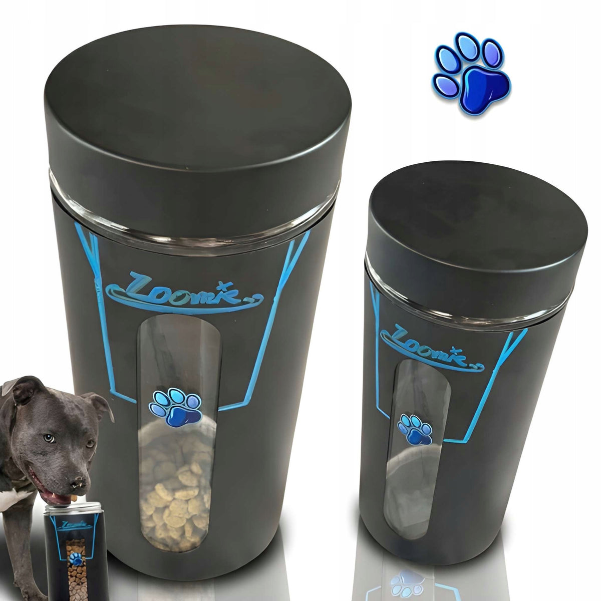 Cat Dog Food Container Matte Food Storage Box