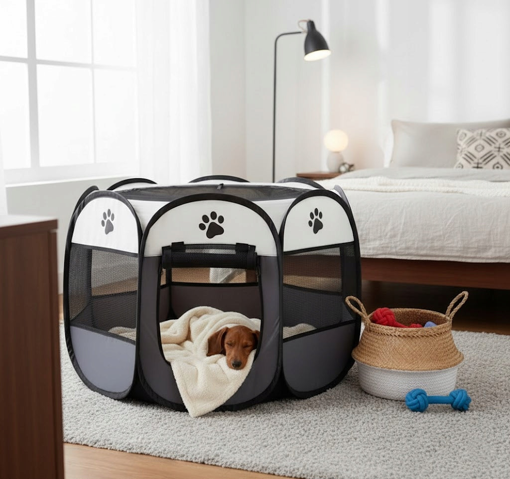 Cat Dog Playpen Folding Cage Bedding Animal Farm 100 Manufacturer code DK Kojec 100x100