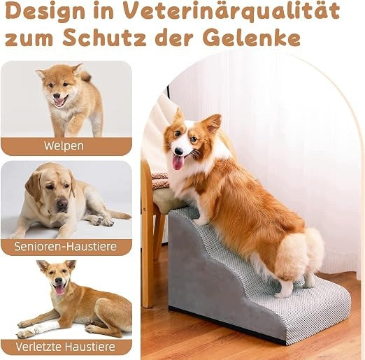 Cat Dog Stairs 3 Degrees Foam Non-Slip 40x50x40 cm 18 kg Manufacturer code lkjhgf