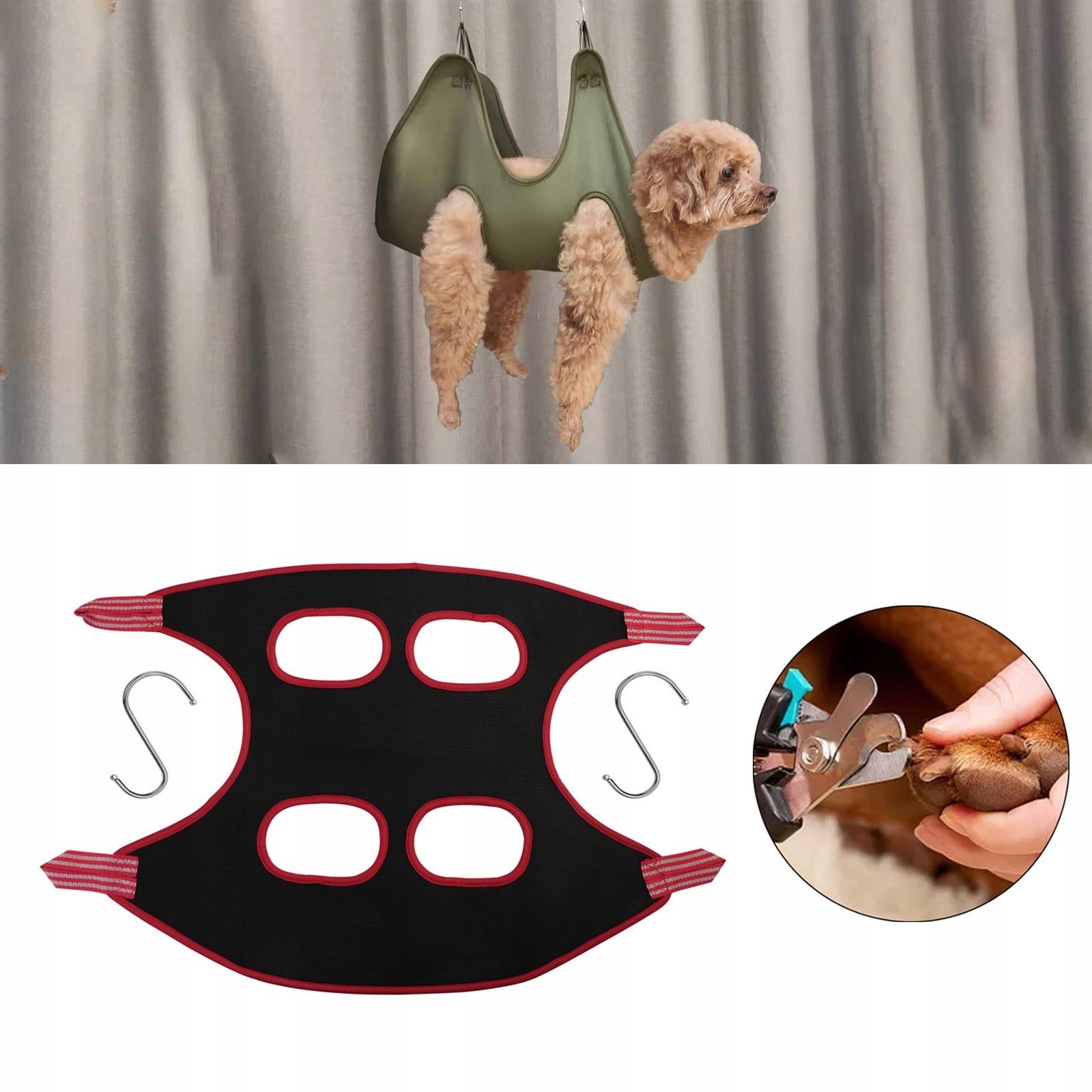 Cat Grooming Hammock Professional Nail Trimming Manufacturer code runquan-64040826