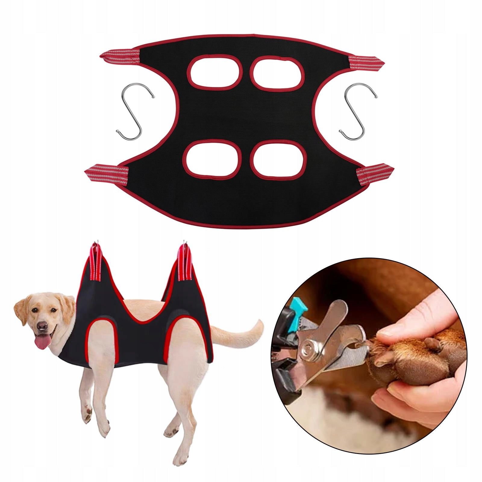 Cat Grooming Hammock Professional Nail Trimming
