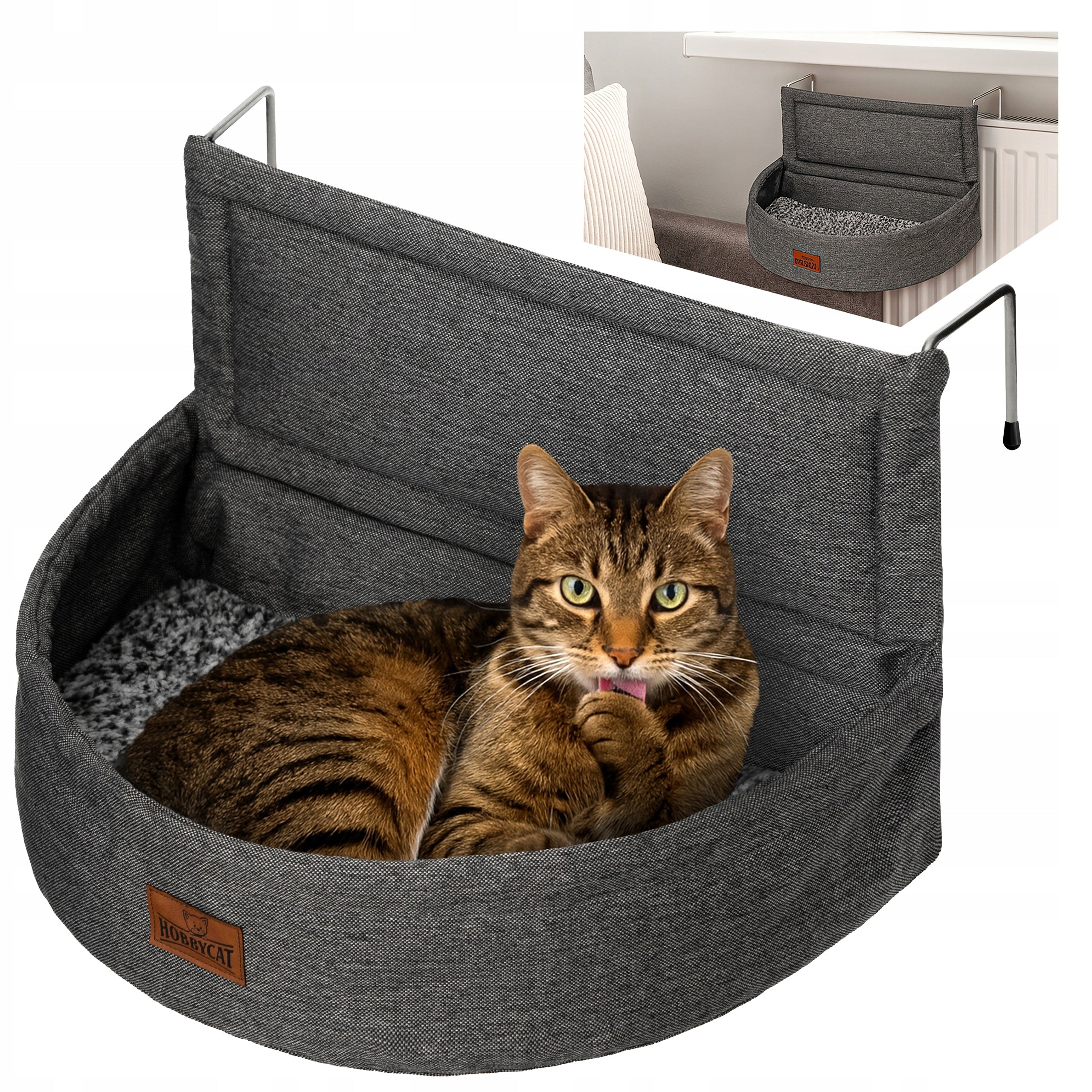 Cat Hammock - Hanging Cat Bed for Heater - Load 10 kg Product width 54 cm