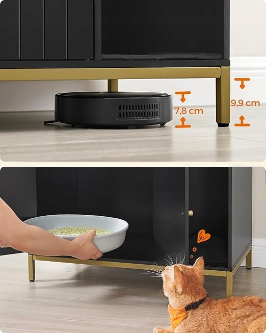 Cat House Cuvette Dressing Table Dresser with Doors Manufacturer code PCL007W01