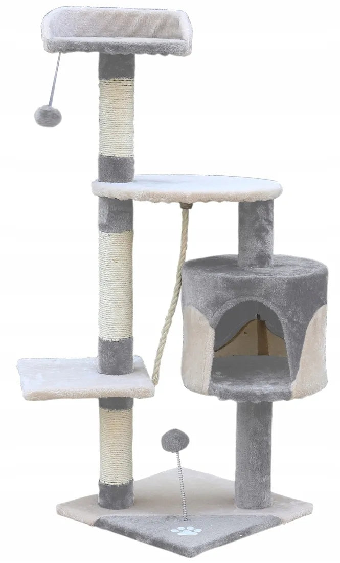 Cat Scratcher Kitten Tower Tree Bed Cottage 5 Levels Ball Manufacturer code 203