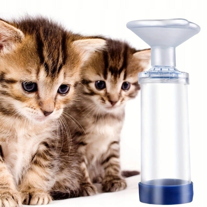Cat and Dog Inhaler - Inhalation Chamber with 2 Masks Manufacturer code INHALATOR